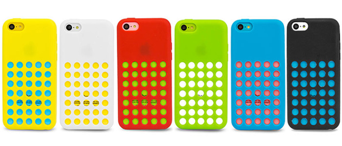 6 Pack Circle Case for Apple iPhone 5C